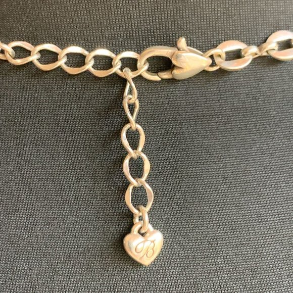 Signed Brighton Bella Roma Multi Strand Crystal Medallion Necklace 43" - Picture 6 of 6